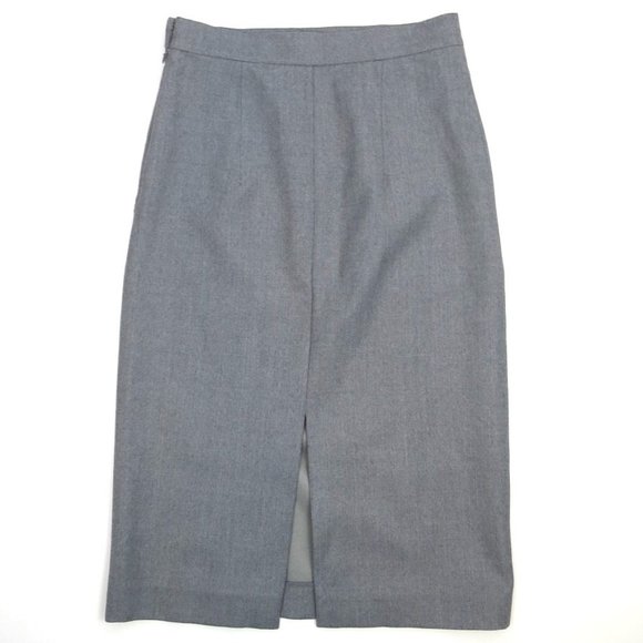 COS Grey Wool Pencil Skirt Size 8 - Picture 6 of 7